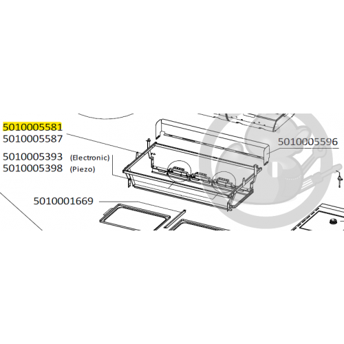 Cadre support de cuve barbecue CAMPINGAZ 5010005581