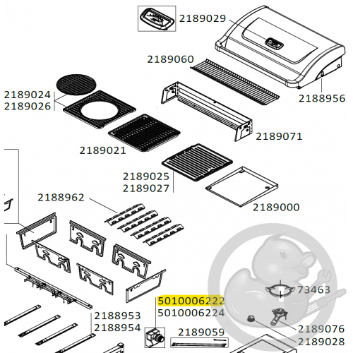 Boîtier allumage électronique 2 sorties barbecues CAMPINGAZ 5010006222