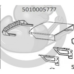 Etagère G ou D + support plancha CAMPINGAZ 5010005777