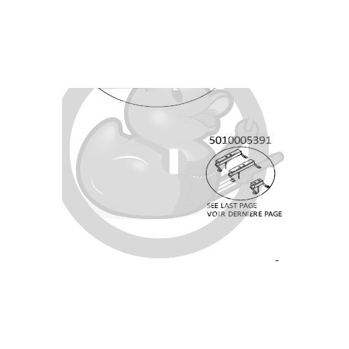 Kit électrodes + supports barbecue CAMPINGAZ 5010005391