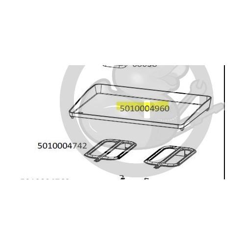 Campingaz plaque de cuisson fonte plancha BF 5010004960