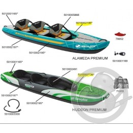 Vessie latérale gauche kayak Sevylor 5010002196
