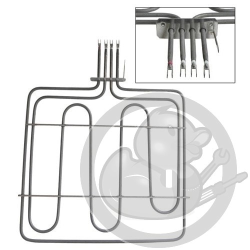 Resistance voute 2110W+1200W four Candy, 44001353