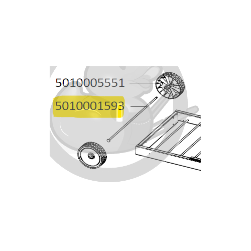 Campingaz barbecue axe roue 3-4 SER WDY-L+CL.L+2RBS L 5010001593