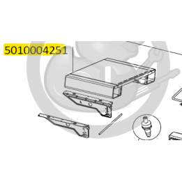 Etagère gauche ou droite grise foncée barbecue CAMPINGAZ 5010004251