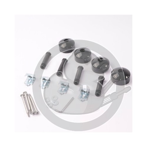 Kit fixation gris 7766 chauffe-eau Sauter 098721