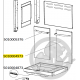 Porte droite sans poignée grise foncée barbecue CAMPINGAZ 5010004973