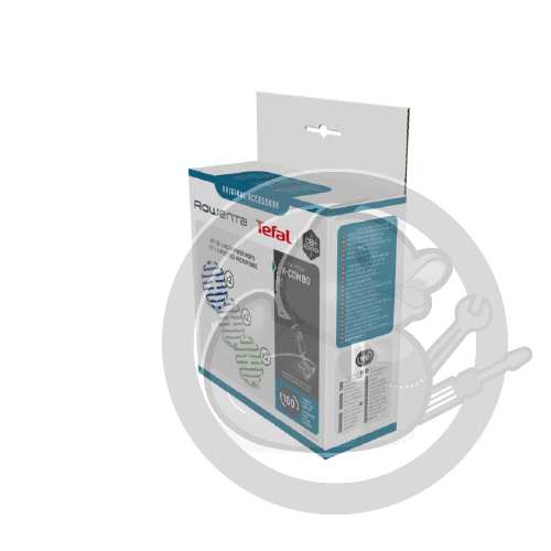 Kit de 6 lingettes microfibre aspirateur X-combo Rowenta ZR305A01