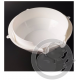 Capot rond blanc chauffe-eau Atlantic Thermor Sauter 022224