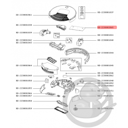 Carte électronique aspirateur X-plorer Rowenta SS-2230002865