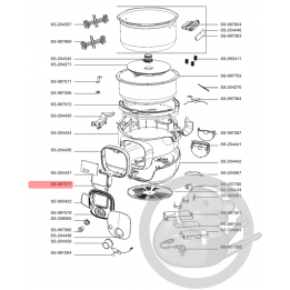 Support + écran multicuiseur intelligent cookeo mini Moulinex SS-997577