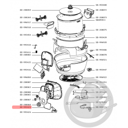 Joint écran multicuiseur intelligent cookeo mini Moulinex SS-993423