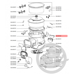 Bac multicuiseur intelligent cookeo mini Moulinex SS-997587