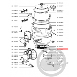 Patin multicuiseur intelligent cookeo mini Moulinex SS-993451