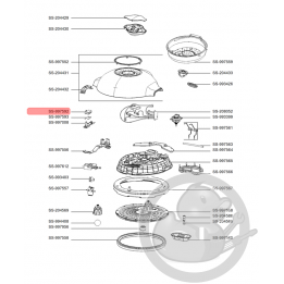 Support capteur multicuiseur intelligent cookeo mini Moulinex SS-997592