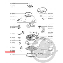 Ecrou multicuiseur intelligent cookeo mini Moulinex SS-997956