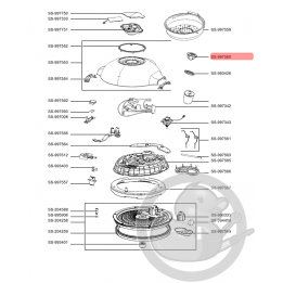 Soupape multicuiseur intelligent cookeo touch mini Moulinex SS-997560