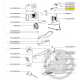 Carte électronique auto aspirateur à main Xforce flex Rowenta SS-2230003322