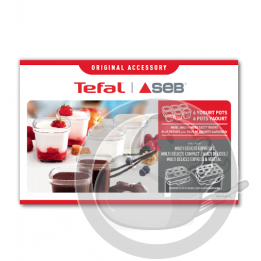 Lot de 6 pots à yaourt yaourtière multi-délices Tefal XF100110