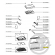 Support cadran optigrill 4en1 et 2en1 Tefal TS-01044990