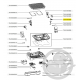 Ressort potentiomètre optigrill 4en1 et 2en1 Tefal TS-01045080