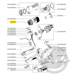 Filtre moteur aspirateur à main Xforce flex Rowenta ZR009012