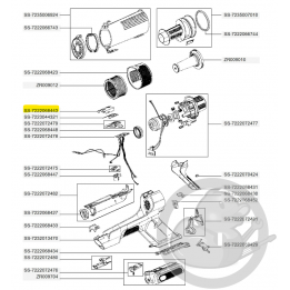 Cadran aspirateur à main Xforce flex Rowenta SS-7222068443