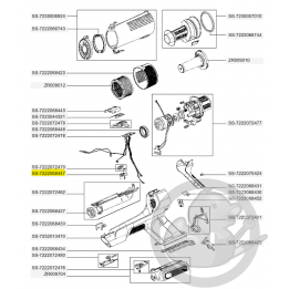 Guide fil aspirateur à main Xforce flex Rowenta SS-7222068447