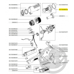 Joint séparateur aspirateur à main Xforce flex Rowenta SS-7222066744