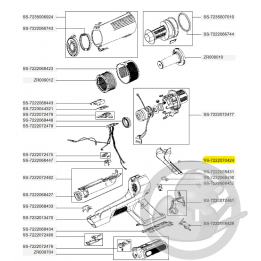 Cache vis aspirateur à main Xforce flex Rowenta SS-7222070424