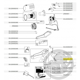 Cache vis aspirateur à main Xforce flex Rowenta SS-2230002500