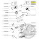 Guide lumineux + autocollant aspirateur à main Xforce flex Rowenta SS-2230002945