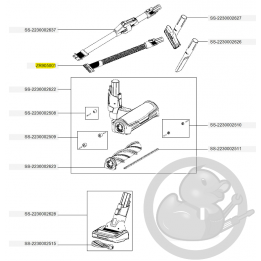 Flexible mini flex aspirateur à main Rowenta ZR905001