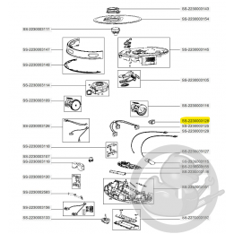 Interrupteur aspirateur X-plorer Rowenta SS-2230003128
