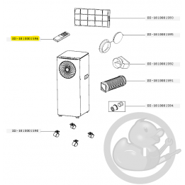 Télécommande climatiseur turbo cool Rowenta SS-1810001596