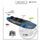 Sevylor vessie latérale gauche Sirocco pro 3 5010002603