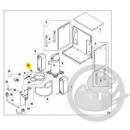 Pressostat HP chaudière et PAC Atlantic 159742