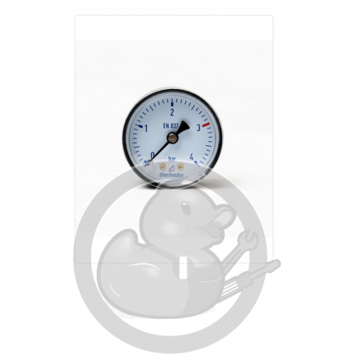 Manomètre D50 4 bars chaudière et PAC Atlantic 149954