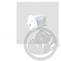 Interrupteur bipolaire rond chaudière et PAC Atlantic 139252