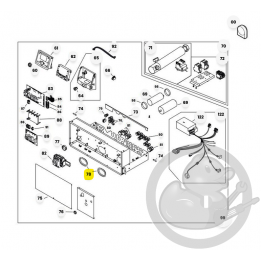 Passe gaine oblong chaudière et PAC Atlantic 157327