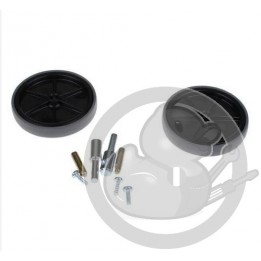 Kit roue arrière aspirateur Nilfisk 12009300