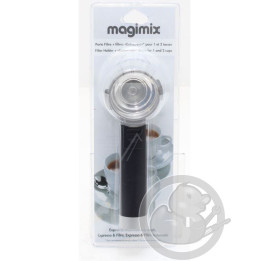 PORTE FILTRE + 2 FILTRES CAFETIERE EXPRESSO MAGIMIX, 400028