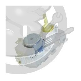 SOUPAPE DIVERTER + JOINT LAVE VAISSELLE WHIRLPOOL, 480140102678, 481010745146