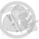 Kit poignee porte lave linge Electrolux, 4055087003