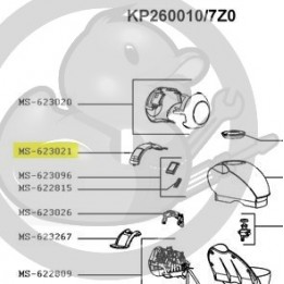 Clavier commande Creativa Dolce Gusto, Krups MS-623021