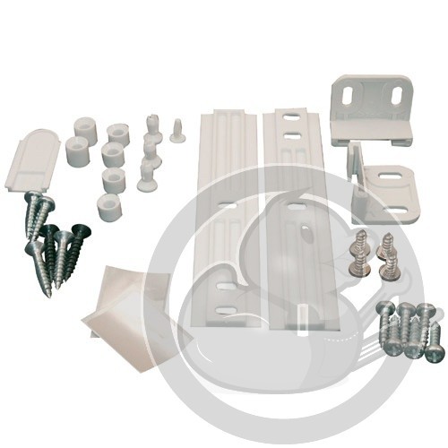  Kit glissiere porte pour refrigerateur integrable Whirlpool, 481231028208