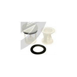 Filtre pompe vidange askoll-plaset lave linge Indesit Ariston, C00141034 482000022946