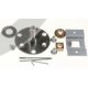 Kit palier tambour seche linge Indesit Ariston, C00095655 482000028111