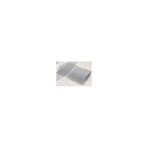 Tuyau D'Évacuation 100 Mm X 3 M - Pour Sèche-Linge, Climatiseur, Hotte - Alu + PVC, Avec 2 Colliers