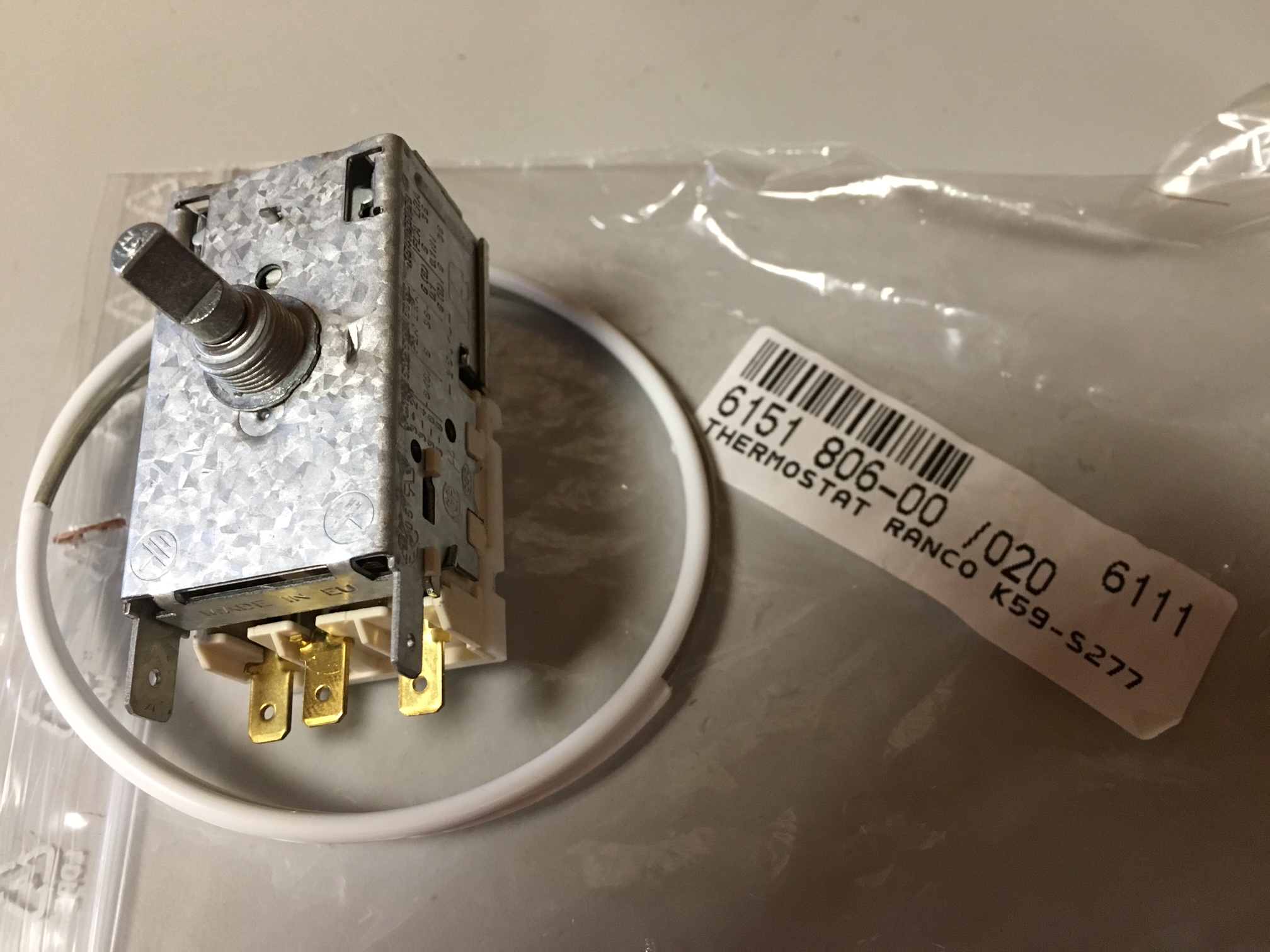 Thermostat Ranco Pour Refrigerateur Liebherr LIEBHERR Pas Cher